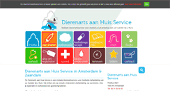 Desktop Screenshot of dierenartsaanhuisservice.nl