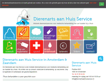 Tablet Screenshot of dierenartsaanhuisservice.nl